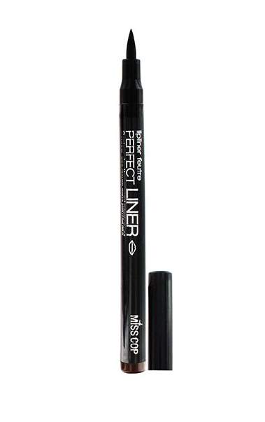 Miss Cop Vegan Lipliner 10 Café - Permanent stift. Doos van 12 stuks
