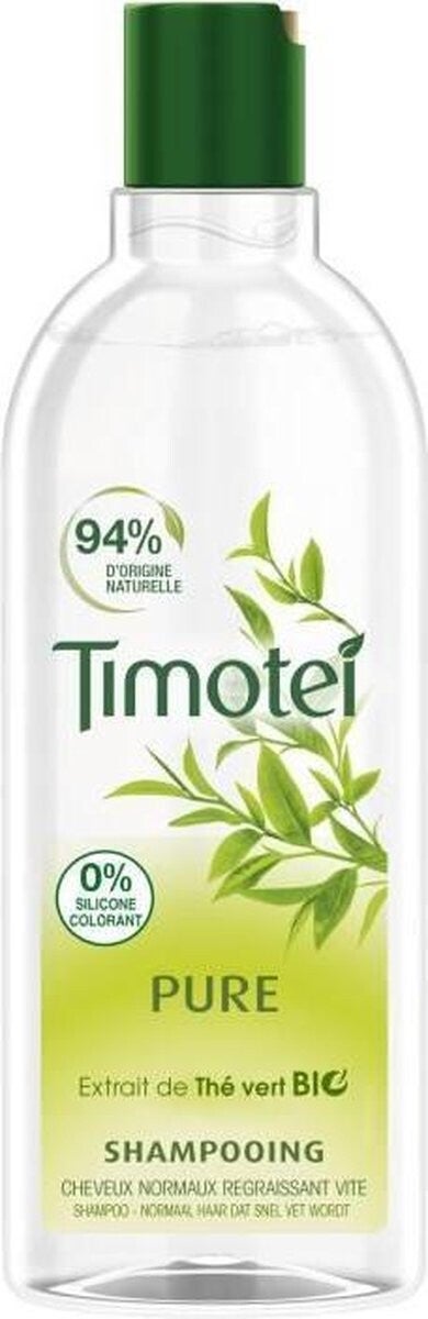 TIMOTEI Shampoos Regulier Haarherstel Vite Pure 300ml.  Doos van 6 stuks  Stuksprijs € 1,75