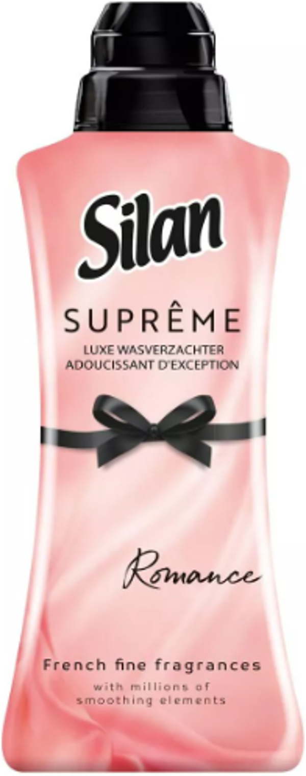 Silan Wasverzachter Suprême Romance 600 ml. Doos van 4 stuks