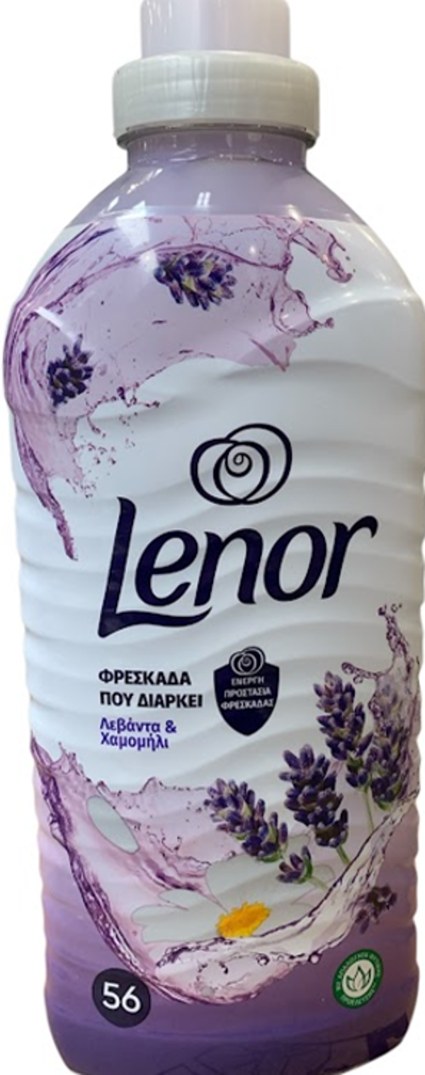 Lenor Wasverzachter - 56sc1.176ML- lavender & kamille  Doos van 8 stuks  Stuksprijs: €3,32