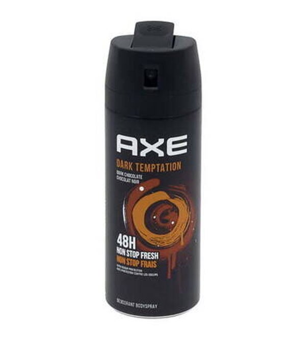 Axe deospray 150ml Dark Temptation. Doos van 6 stuks