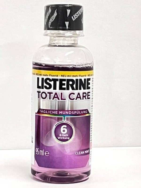 Listerine Mondwater Total Care. Doos van 6 stuks. Stuksprijs: € 1,10