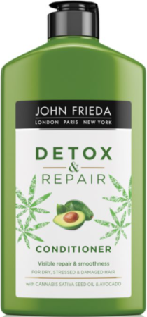 John Frieda Conditioner detox & repair 250ml. Doos van 4 stuks