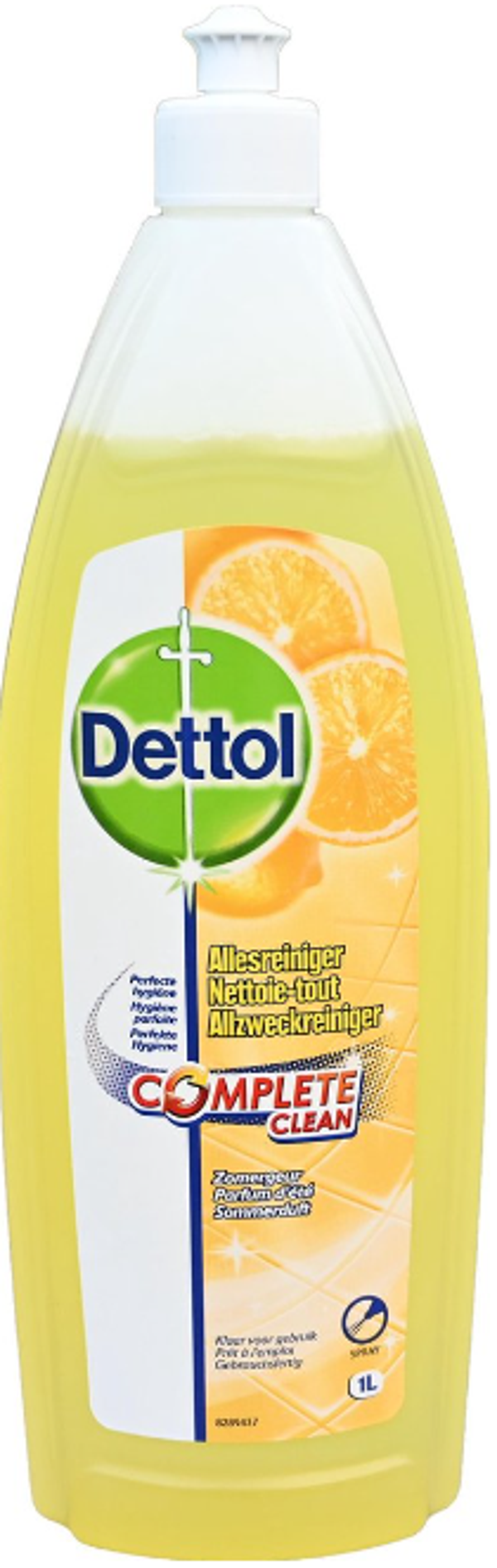 Dettol Allesreiniger hygiëne 1 liter. Doos van 6 stuks