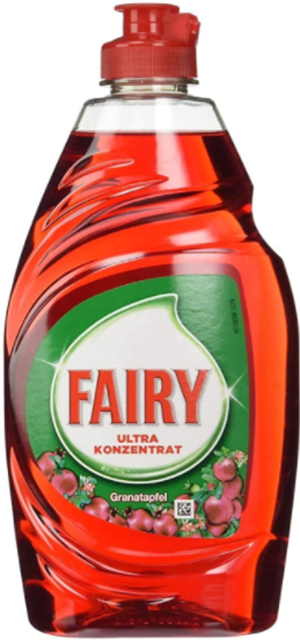 Fairy Afwasmiddel Granaatappel 450ml.  Doos van 10 stuks