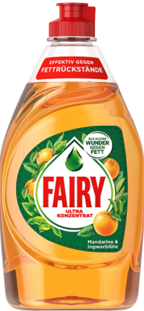 Fairy Afwasmiddel Mandarine 450ml. Doos van 10 stuks
