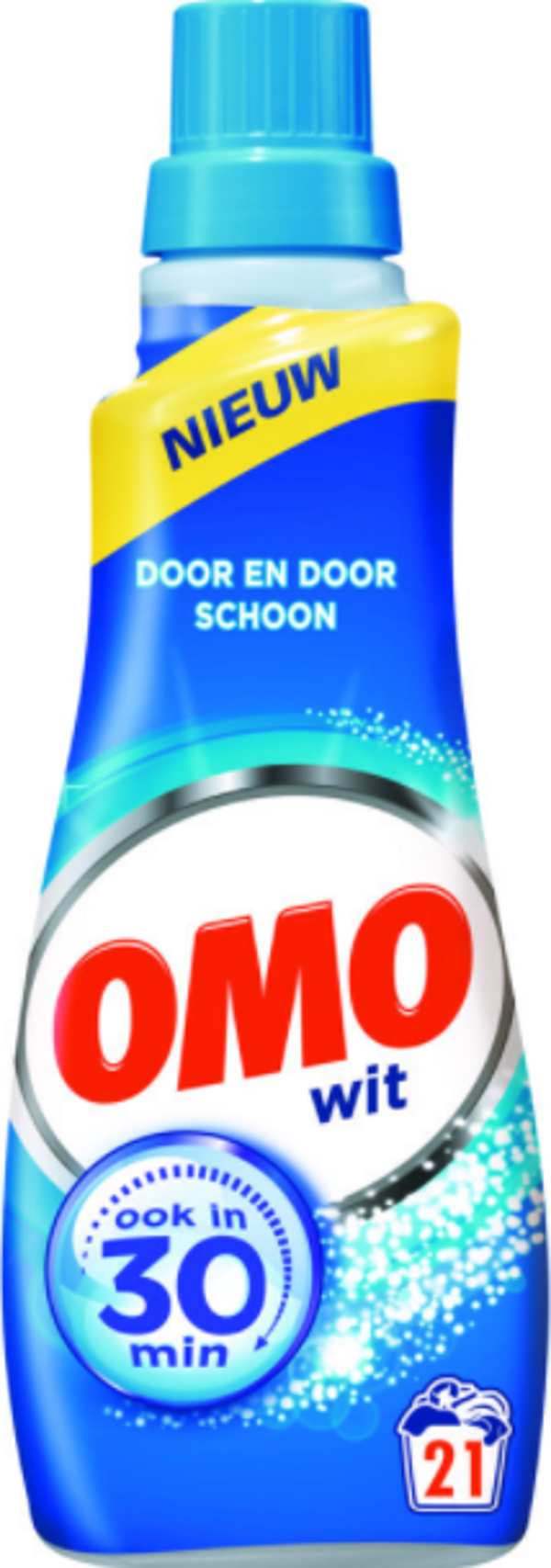 OMO Klein & Krachtig Wasmiddel Kleur 735 ml. Doos van 8 stuks