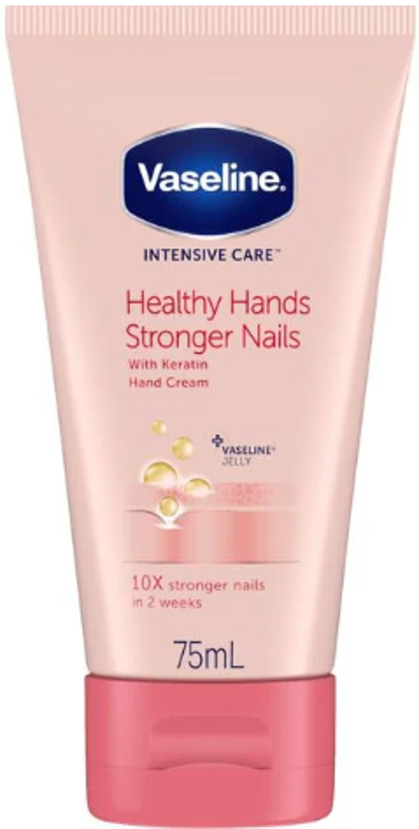Vaseline Intensive Care Hands & nagelversterker 75ml. Doos van 6 stuks