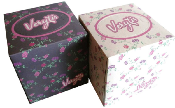 Cosmetische zakdoeken in een doos, 3-laags, 60 stuks. Doos van 45 stuks