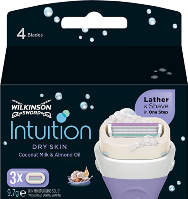 Wilkinson Sword Intuition Dry Skin. Doos van 10 stuks