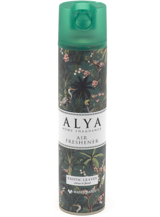 Alya luchtverfrisser 300ml Exotic Leaves, Doos van 24 stuks