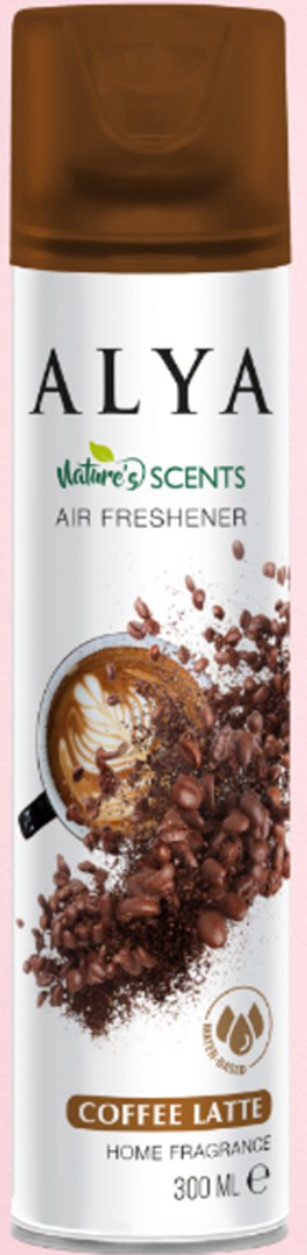 Alya Luchtverfrisser Koffie 300 ml, Doos van 12 stuks, Stuksprijs: €0,93