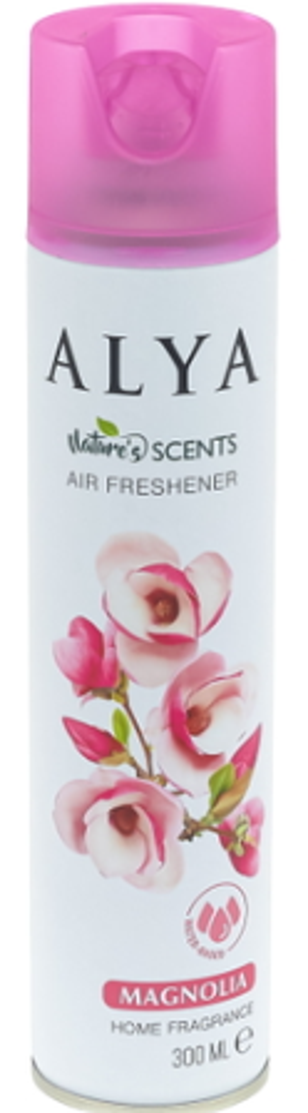 Alya Nature’s Scent Luchtverfrisser Magnolia 300 ml, Doos van 12 stuks  Stuksprijs: €0,93