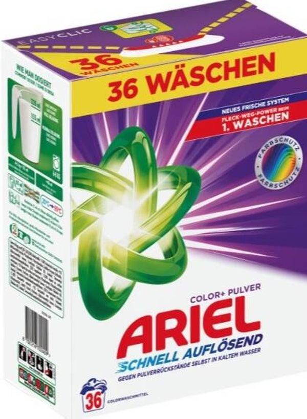 Ariel - Waspoeder Color+ - 1,98 kg - 36 Wasbeurten