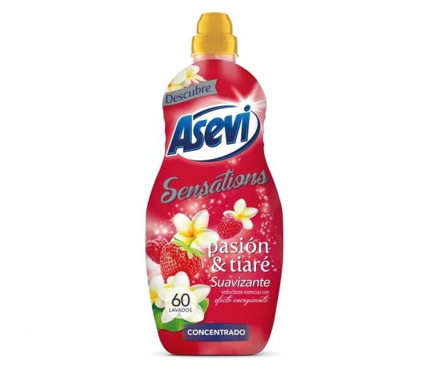 Asevi Geconcentreerde wasverzachter Pasion&Tiare 1.5L. Doos van 10 stuks