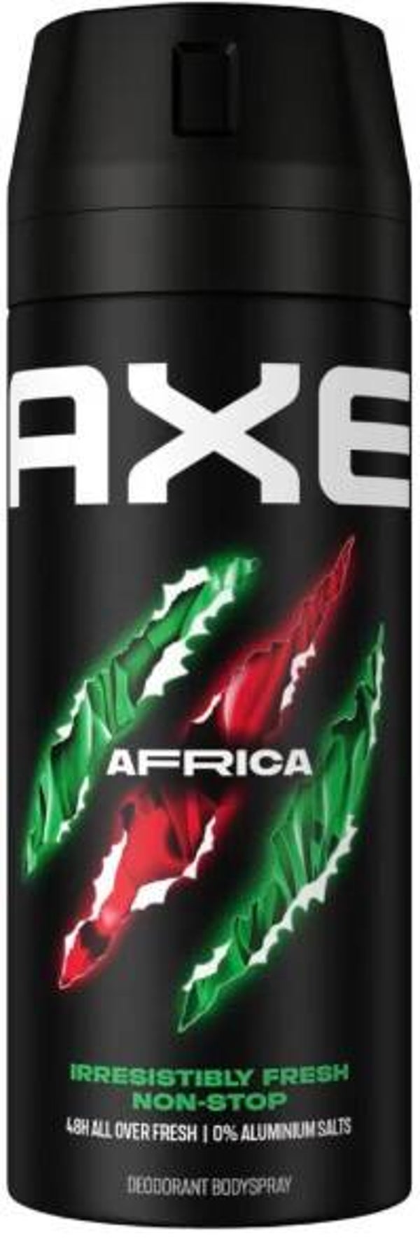 Axe Africa Deodorant Spray 150 ml. Doos van 6 stuks. Stuksprijs: €2,20