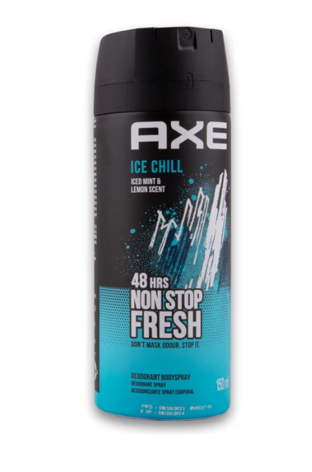 Axe Ice Chill Deodorant Bodyspray 150 ml. Doos van 6 stuks