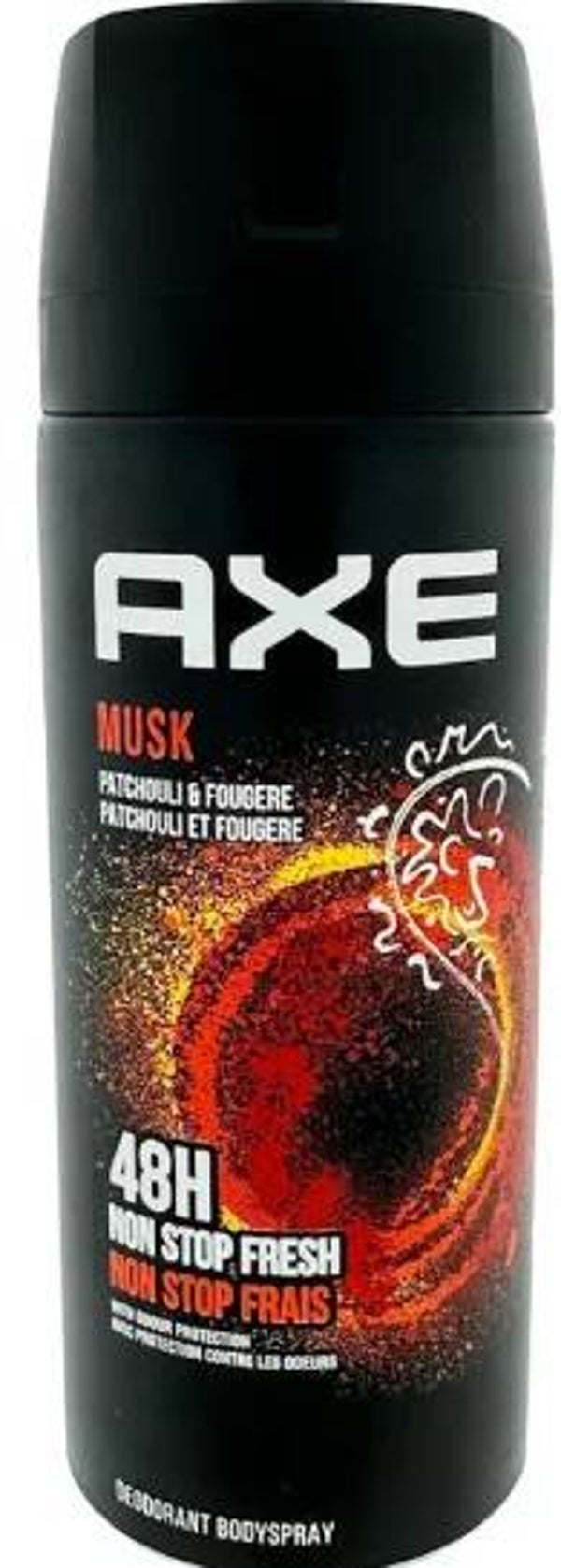 Axe Musk Deodorant Spray 150 ml. Doos van 6 stuks. Stuksprijs: €2,20
