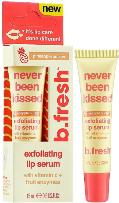 B. fresh Never Been Kissed Exfoliating Lip Serum - 15 ml