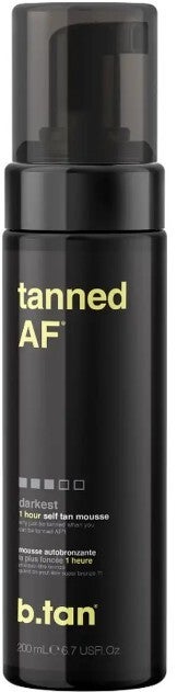 B.Tan Tanned AF 1 hour Zelfbruiner 200ml. Doos van 6 stuks. Stuksprijs: €5,90