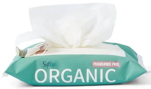 Softlife Babydoekjes Organic Bamboo – 80 Stuks. Stuksprijs: €0,95