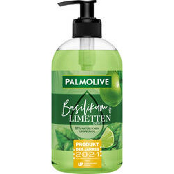 PALMOLIVE Vloeibare Zeep Basilicum & Limoen 500 ml. Doos van 6 stuks