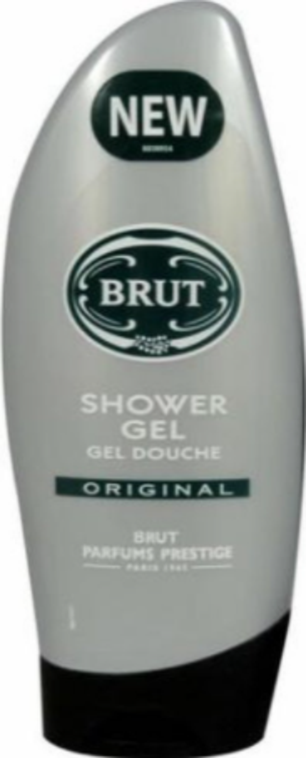 Brut Douchegel Original 250 ml.  Doos van 6 stuks  Stuksprijs: €1,75