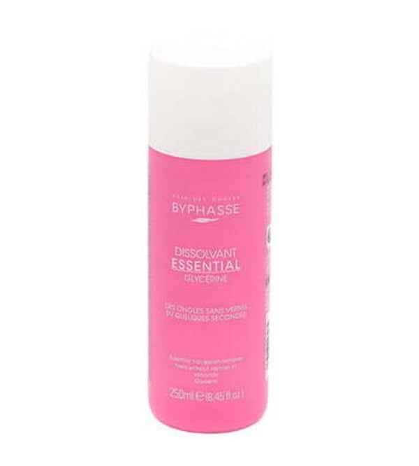 Byphasse Nagellak Verwijderaar 250ml Essential. Doos van 12 stuks. Stuksprijs: €1,50