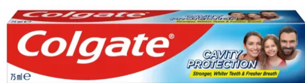 Colgate Cavity Protection tandpasta 75 ml. Doos van 12 stuks