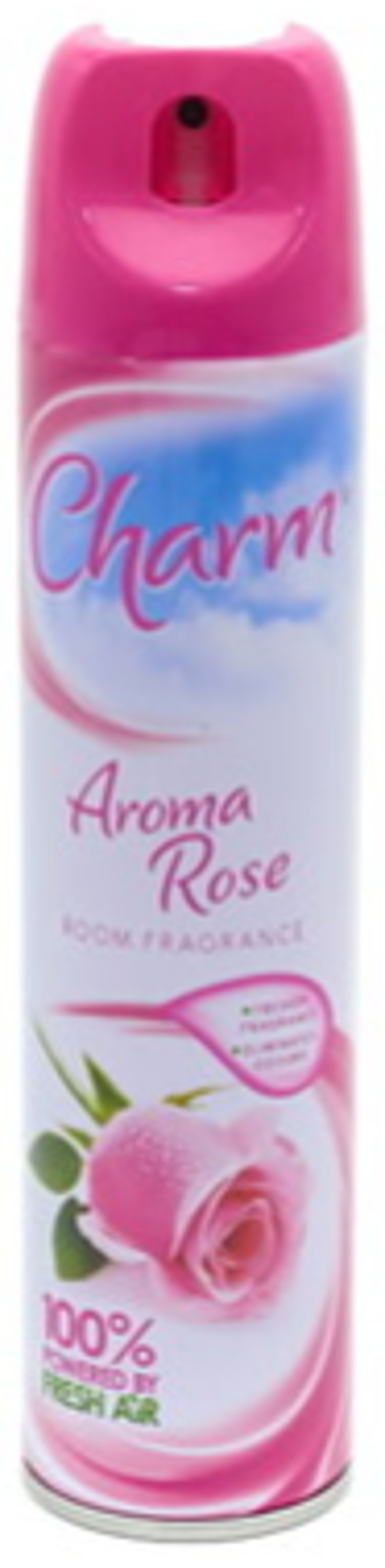 Charm luchtverfrisser 240ml Rose. Doos van 12 stuks. Stuksprijs: € 0,85