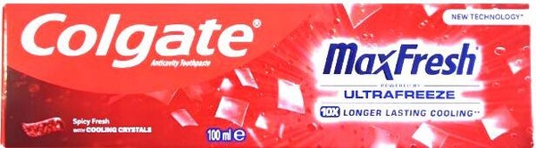 Colgate Max Fresh Spicy Fresh Tandpasta 100ml. Doos van 12 stuks. Stuksprijs: € 1,20