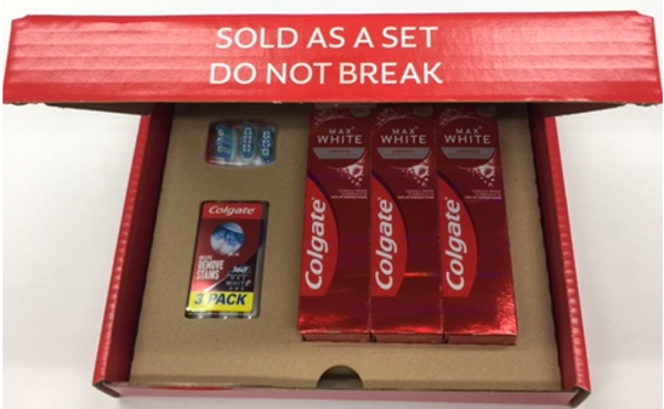 Colgate Max white set. Doos van 6 stuks