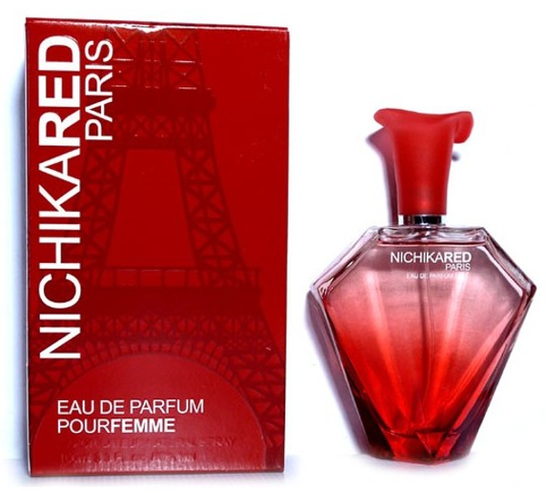 Dames Eau de Parfum Nichikared 100 ml. Doos van 12 stuks