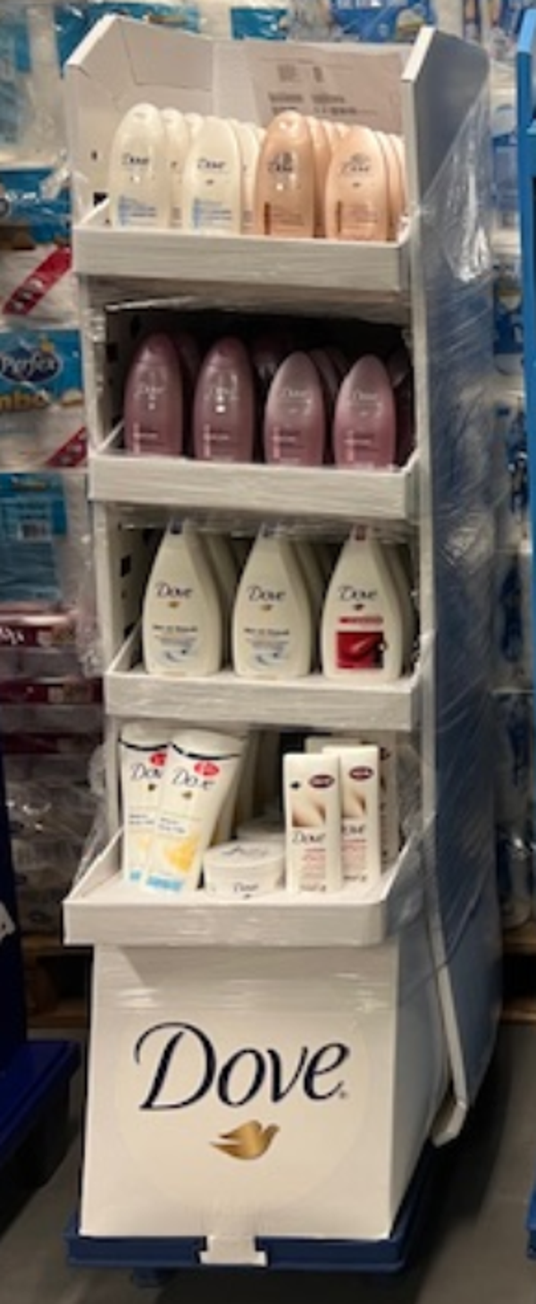 Dove display mix 89 stuks
