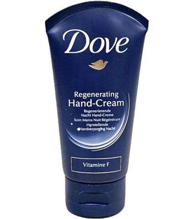 Dove Nourishing Regenerating Hand Cream 75 ml  Doos van 6 stuks  Stuksprijs: €1,35