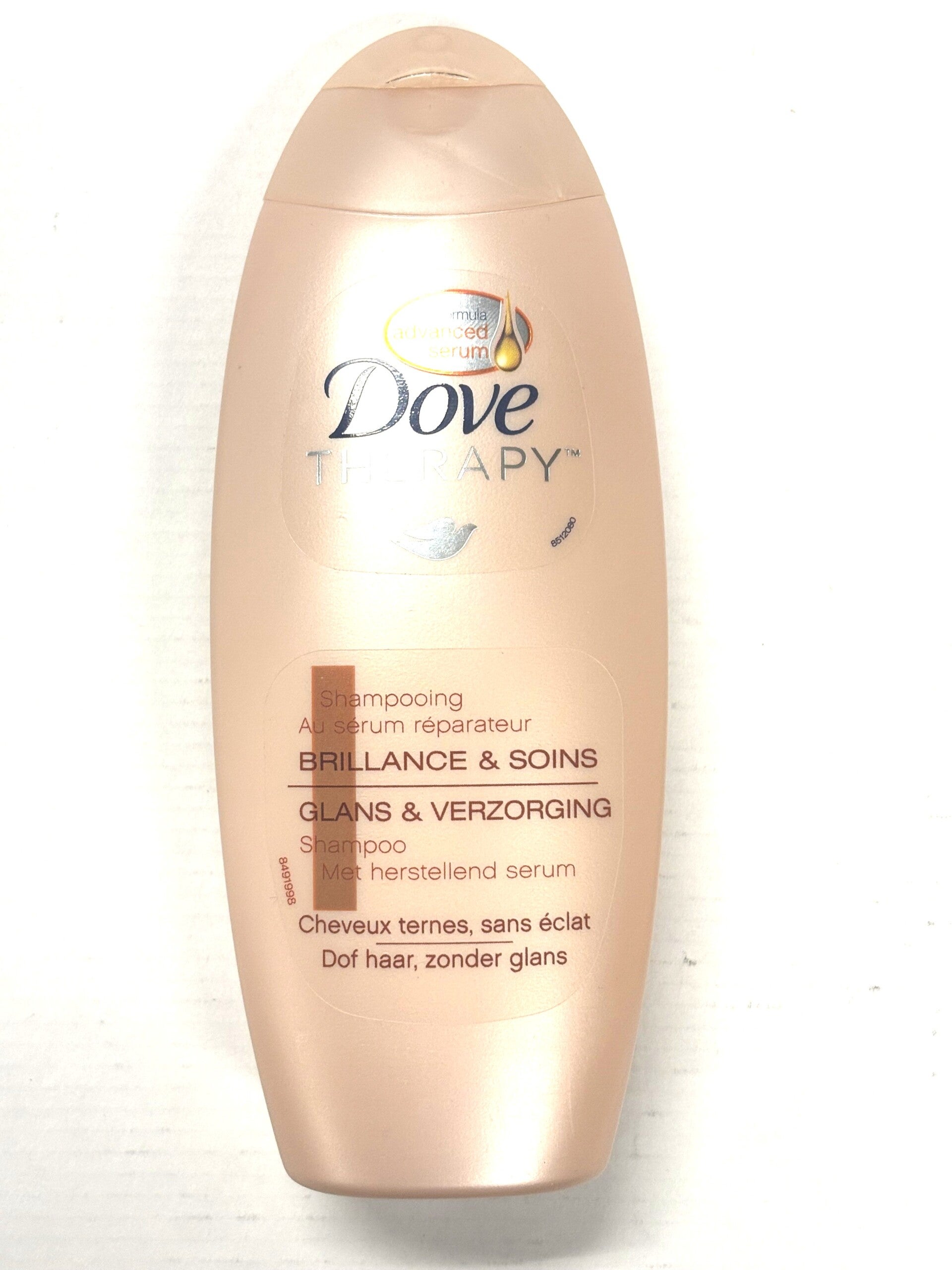 Dove Therapy Glans & Verzorging Shampoo 250ml - 1 stuk  Doos van 6 stuks  Stuksprijs: €1,59