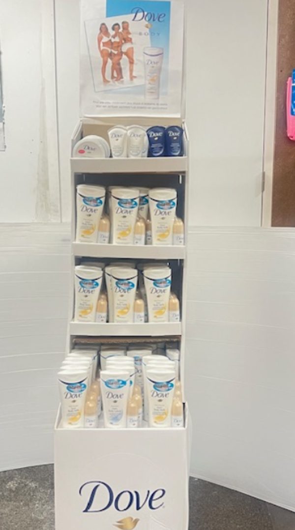 Dove Display 120 stuks