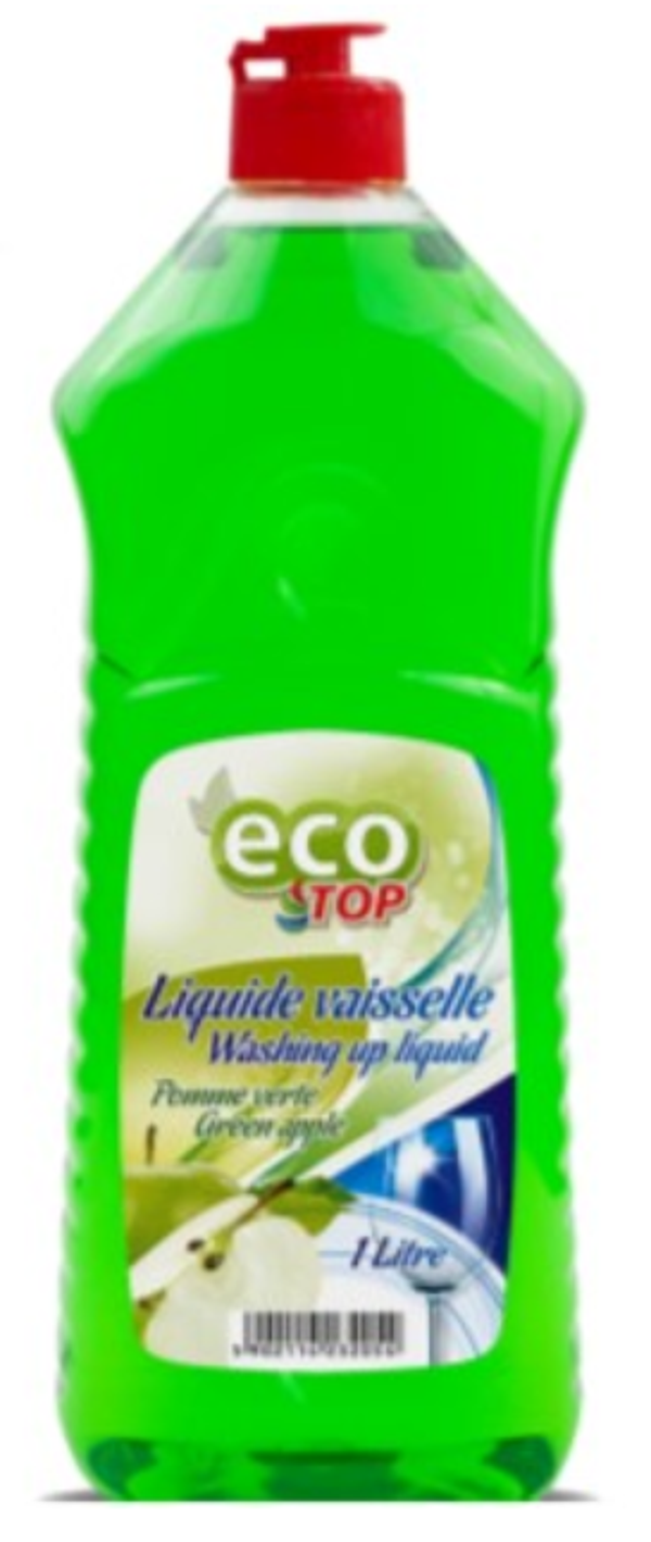 Eco Top Afwasmiddel Appel 1L, Doos van 12 stuks, Stuksprijs: €1,60
