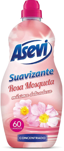 Asevi Geconcentreerde Wasverzachter Rozen 1500ml. Doos van 10 stuks