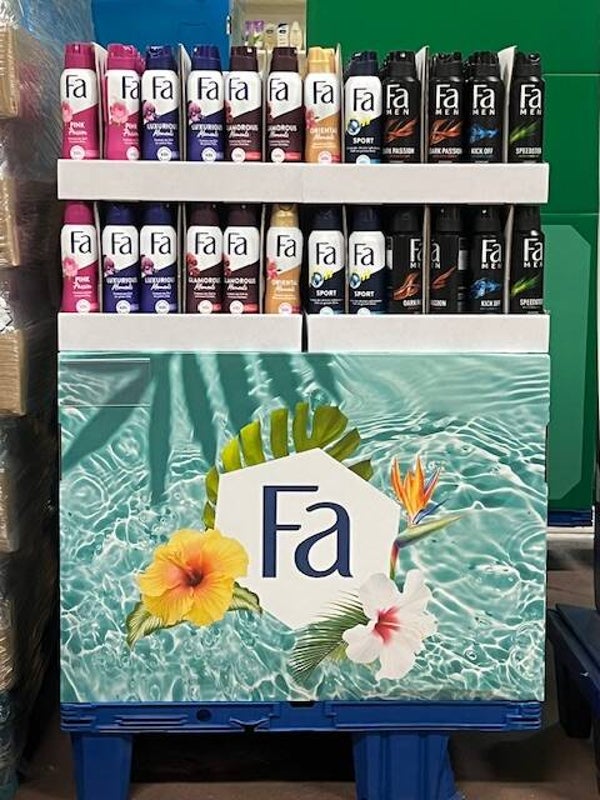 FA Deospray @ 156 stuks 150ml. Doos van 1 stuks