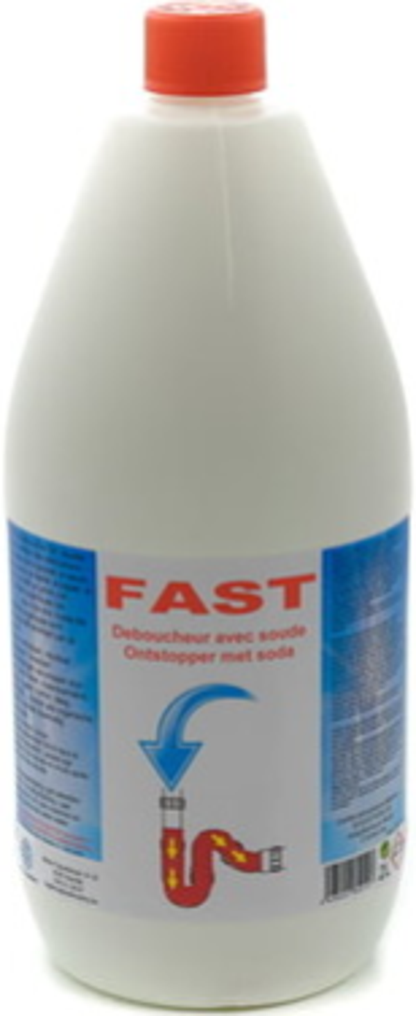 Fast huishoud ontstopper 2L. Doos van 6 stuks