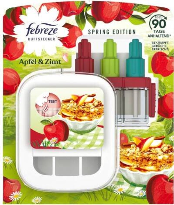 Febreze 3Volution Appel & Kaneel Geurstekker Starterset – 20 ml