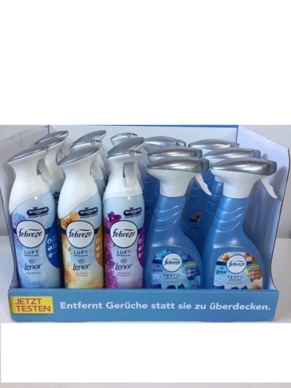 FEBREZE Display 20st Lucht/Textiel 300ml/500ml