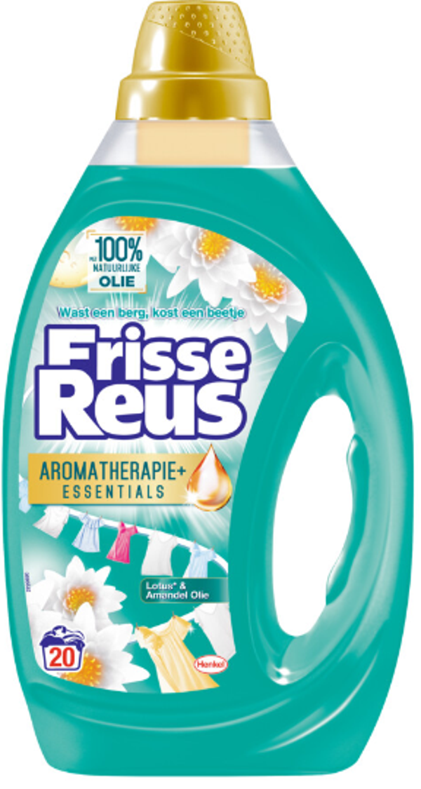 Frisse Reus Gel Lotus Amandel 1L. Doos van 6 stuks