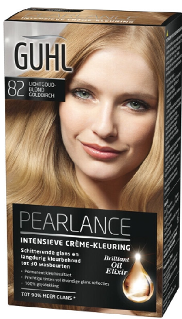 Ghul Pearlance Intensieve Crème Kleuring 82 Lichtgoudblond. Doos van 3 stuks