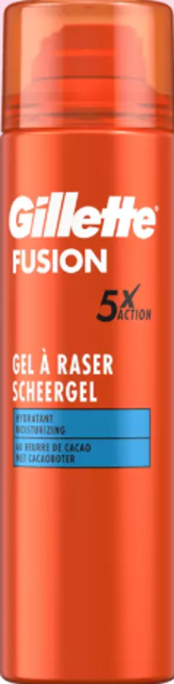 Gillette Fusion5 Ultra Moisturising Scheergel 200 ml, Doos van 6 stuks, Stuksprijs:€2,63
