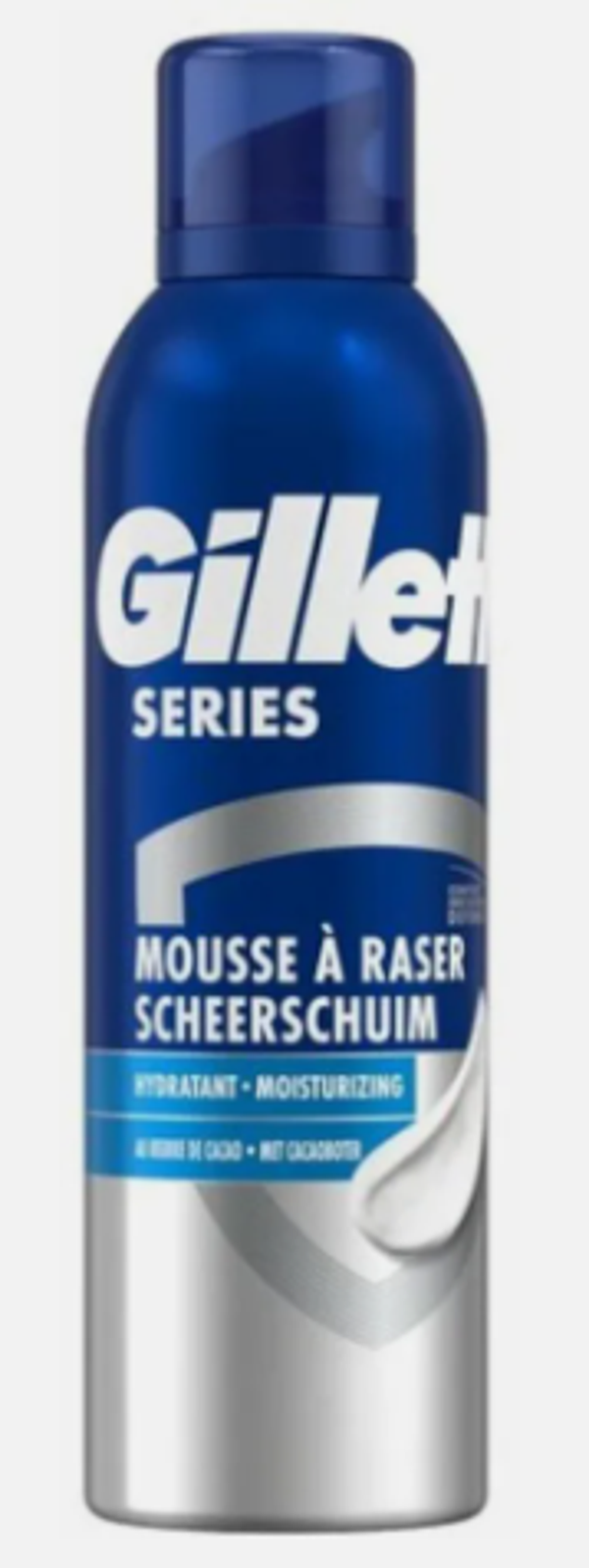 Gillette Series Cacaoboter Scheerschuim – 250 ml, Doos van 6 stuks, Stuksprijs:€1,88