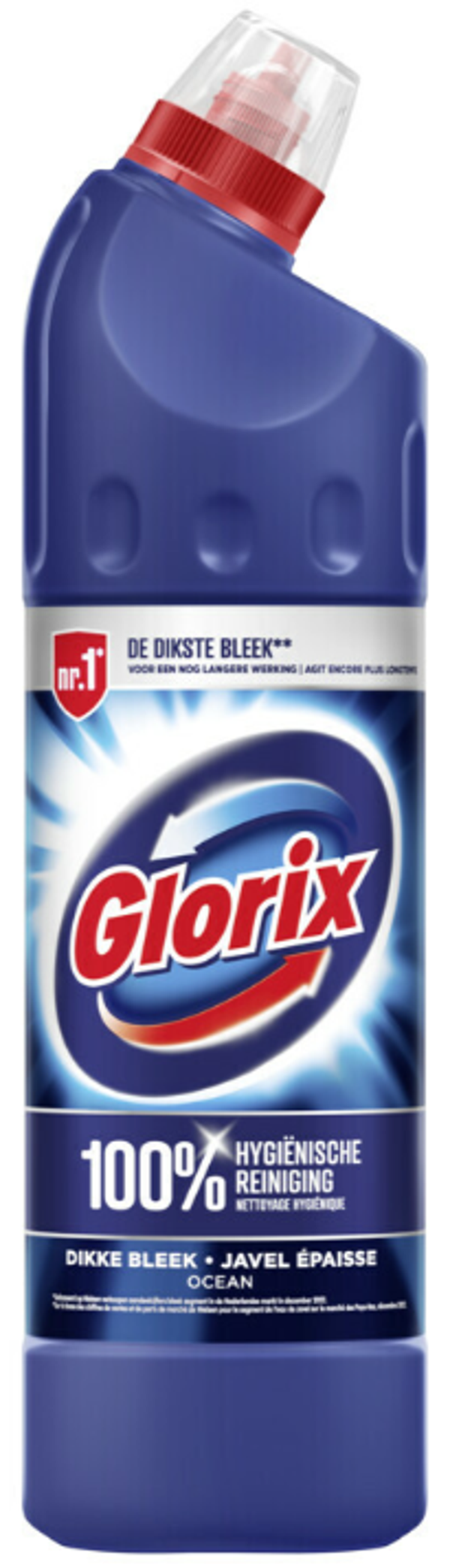 Glorix Bleek Ocean - 750 ml, Doos van 15 stuks, Stuksprijs: €1,39