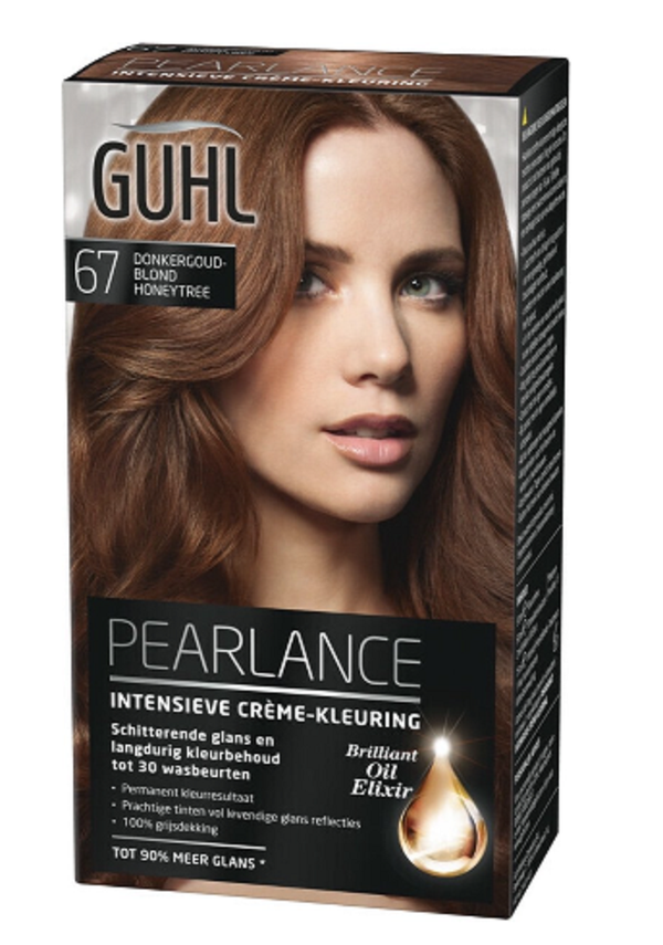 Guhl Intensive Haarverf 67 - Donker Goudblond. Doos van 3 stuks