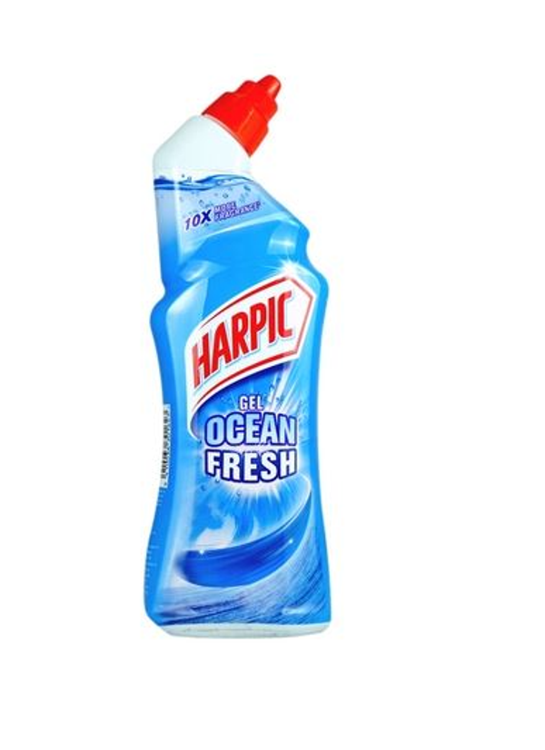 Harpic Gel Oceaan Fresh 750ml. Doos van 12 stuks